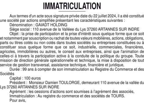 Contenu publication