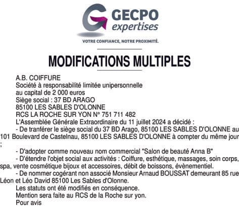 Contenu publication