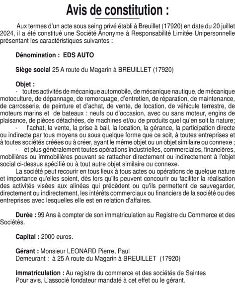 Contenu publication