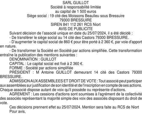 Contenu publication