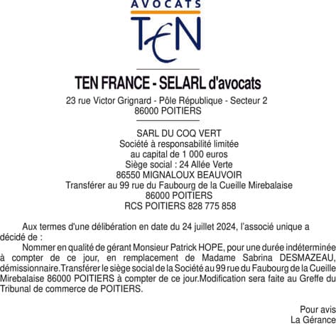 Contenu publication
