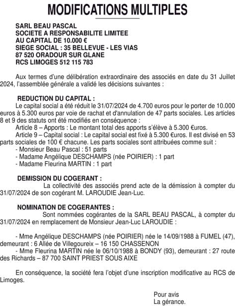 Contenu publication