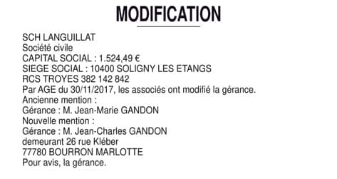 Contenu publication