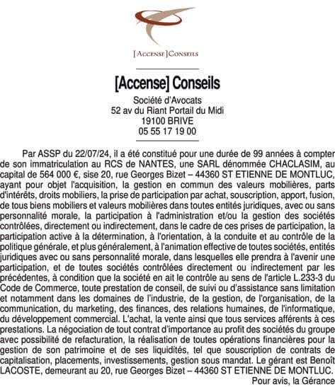 Contenu publication