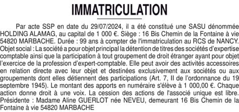 Contenu publication