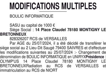 Contenu publication