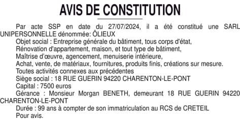 Contenu publication