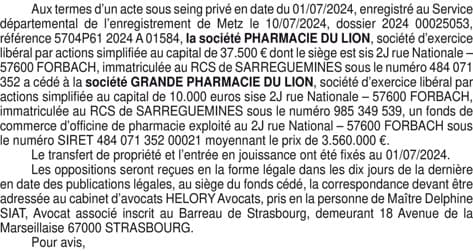 Contenu publication