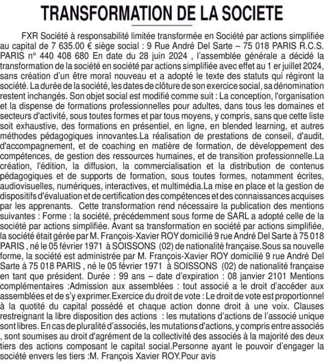 Contenu publication