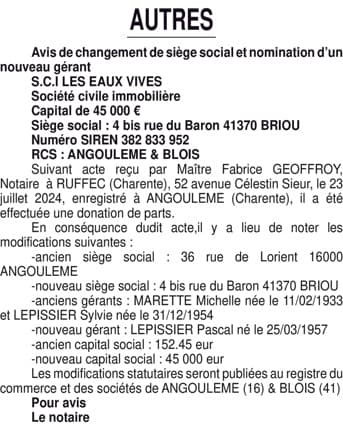 Contenu publication