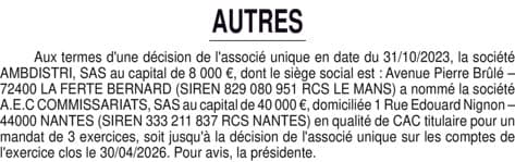 Contenu publication