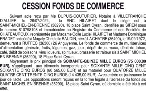Contenu publication