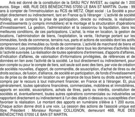 Contenu publication