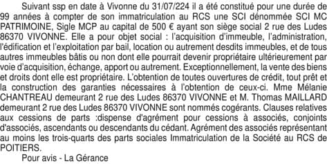 Contenu publication