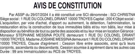 Contenu publication