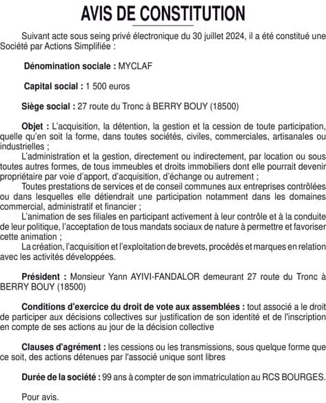 Contenu publication