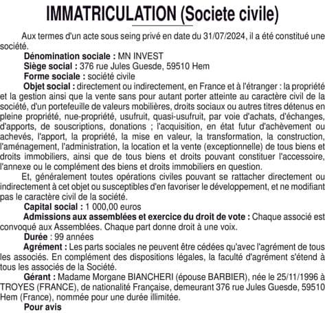 Contenu publication