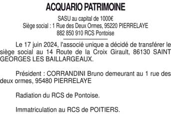 Contenu publication