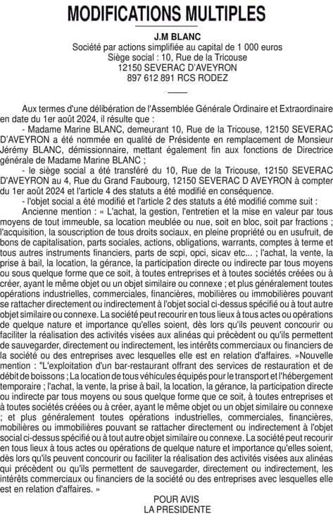 Contenu publication