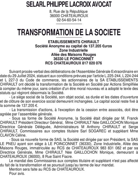 Contenu publication
