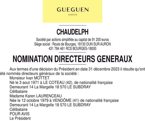 Contenu publication