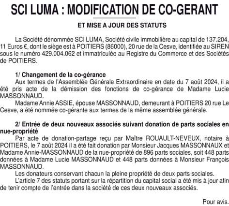 Contenu publication