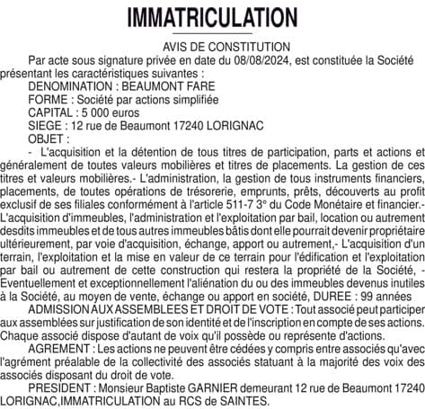 Contenu publication