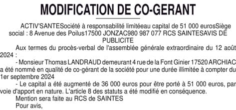 Contenu publication