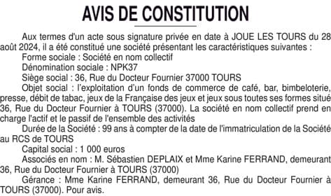Contenu publication