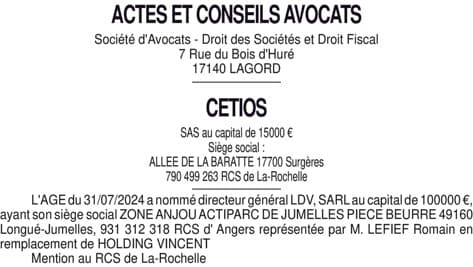 Contenu publication
