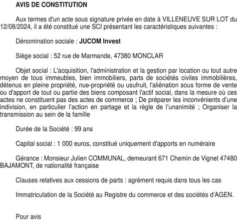 Contenu publication
