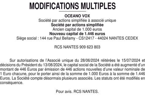 Contenu publication