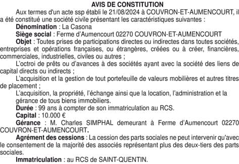 Contenu publication