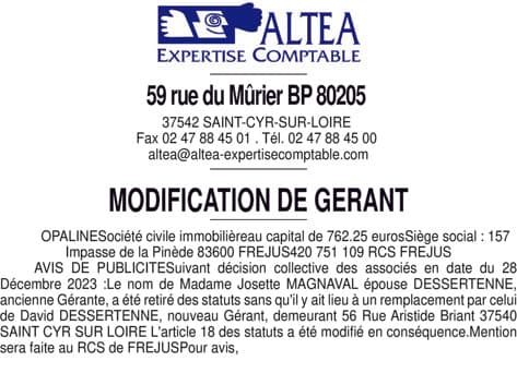 Contenu publication