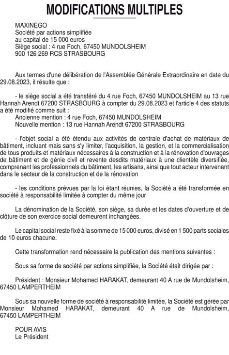 Contenu publication