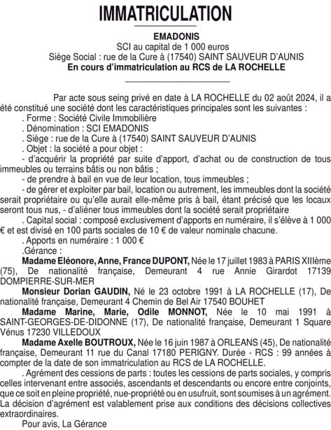 Contenu publication