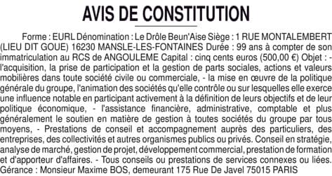 Contenu publication