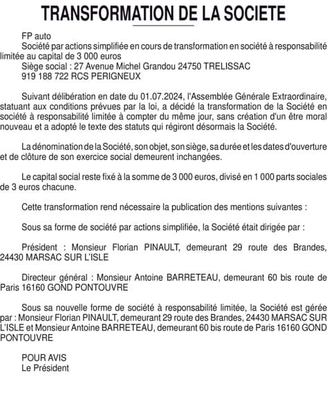Contenu publication