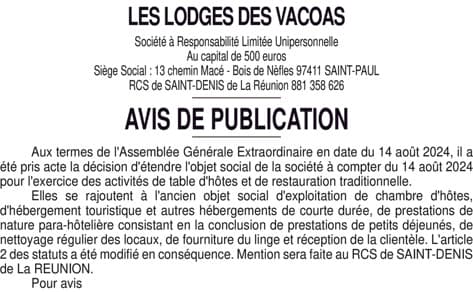 Contenu publication