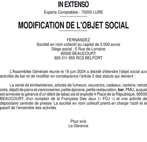 Contenu publication