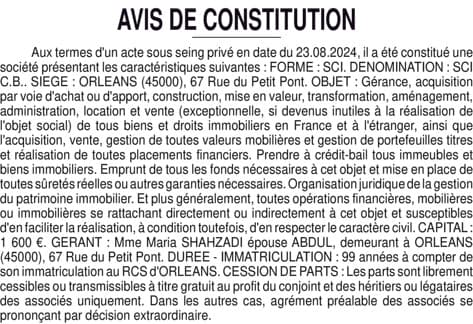 Contenu publication