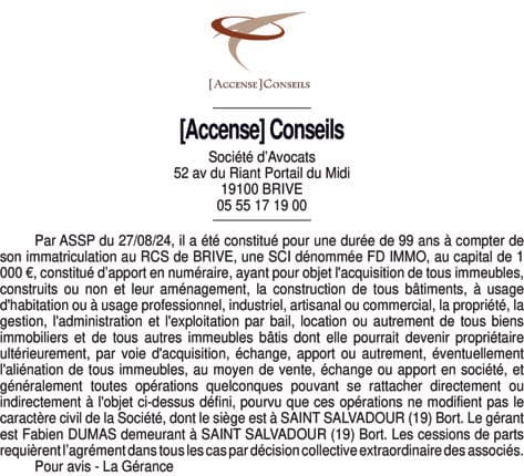 Contenu publication