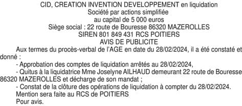 Contenu publication