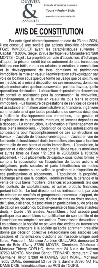 Contenu publication