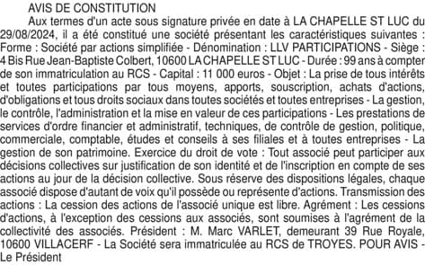 Contenu publication