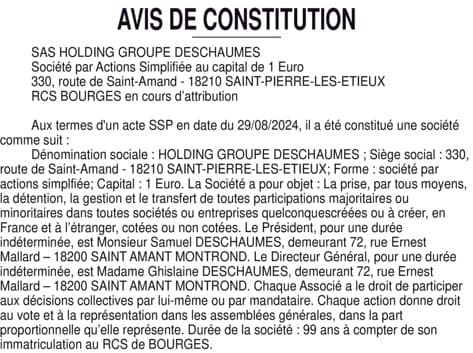 Contenu publication