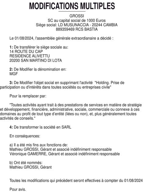 Contenu publication