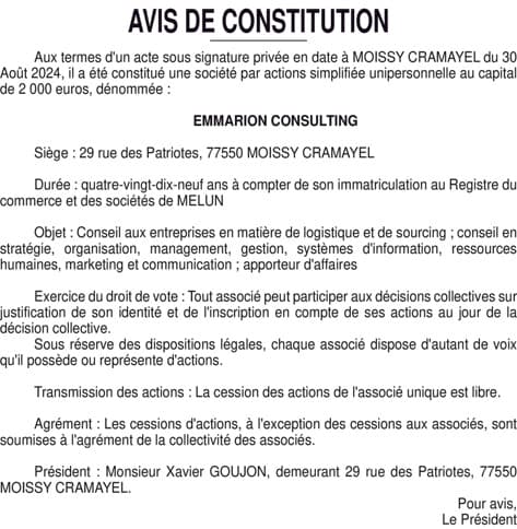 Contenu publication