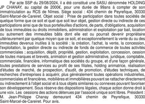 Contenu publication