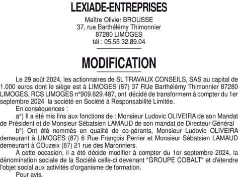 Contenu publication